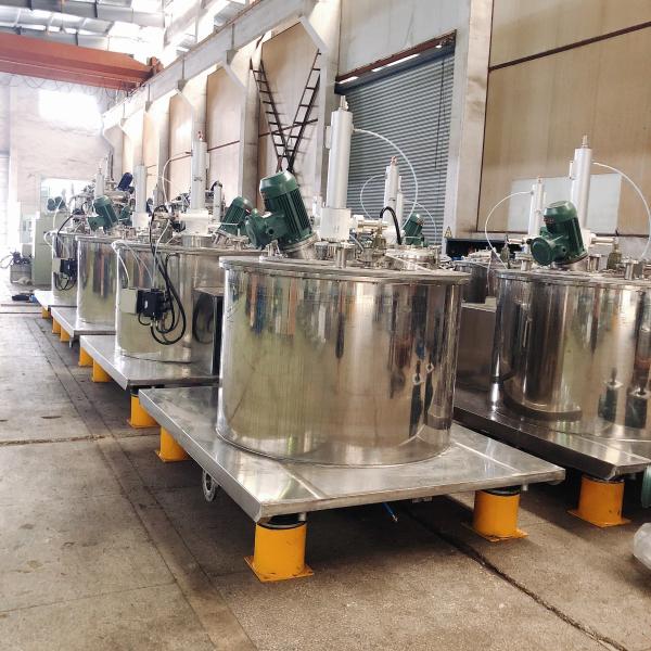 High Yield Chemistry Industrial Centrifuge Machine Air Recoil Scraper Over