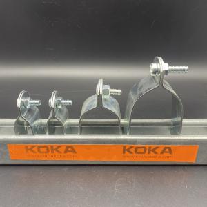 China HDG 3/4'' 1/2'' Thermostability Unistrut Cushion Clamps wholesale