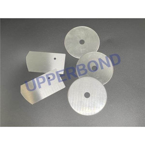 108mm*60mm*0.16mm Grey Cigarette Round Knife Accurate Cutting