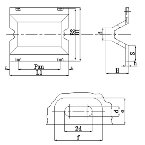 Super Arch Type Quay Rubber Fender With Good Wear Resistance Marine Rubber Fender