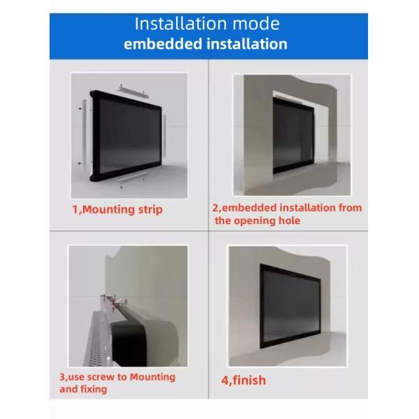 7 Inch Transparent LCD Touch Screen Customized Touch Screen Monitor