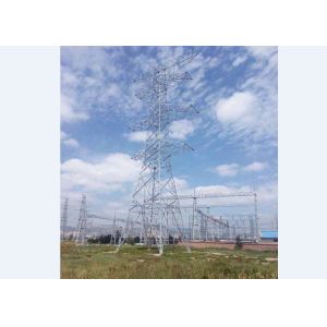 China Ground Based Power Transmission Line Tower High Rise Structure wholesale