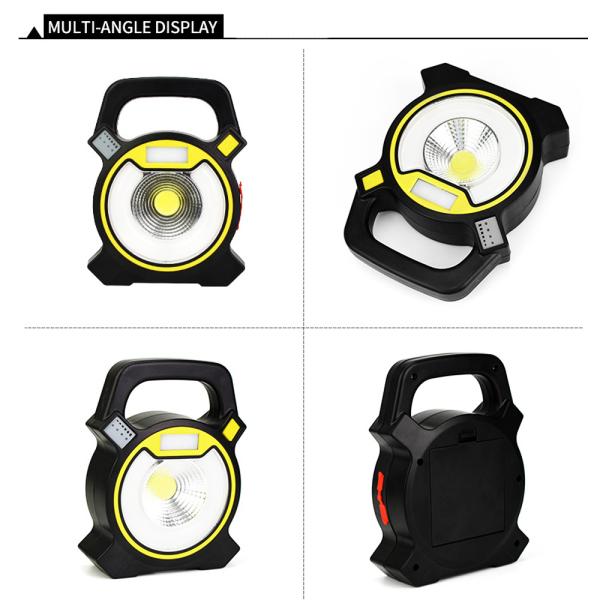 Dropshipping LED Camping Lantern Flashlights Collapsible Solar Tent Light Gear Equipment for Outdoor Hiking Emergencies
