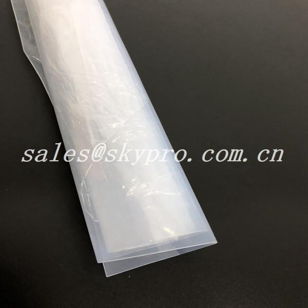 Super Thin Clear Food Grade Silicone Rubber Sheet Roll For Medical