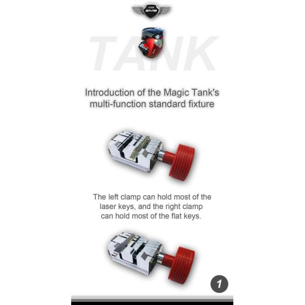 2M2 Magic Tank Vehicle Key Programmer Aluminium Alloy Work On Android Via Bluetooth