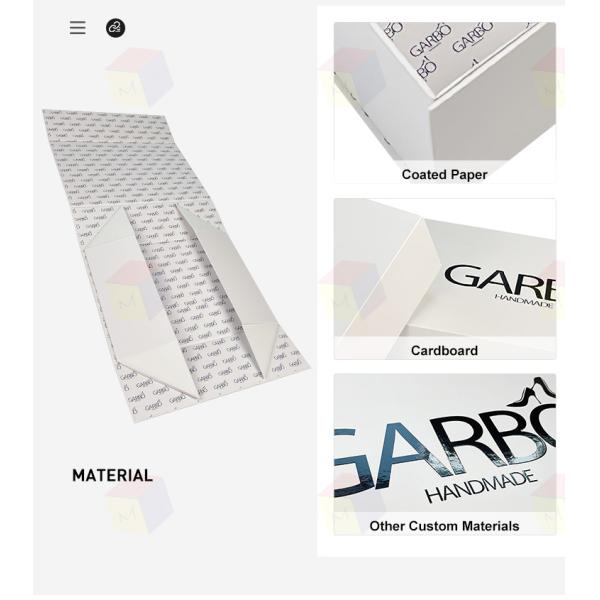 Eco Friendly Apparel Packaging Box Hard Cardboard Custom Clothing Packaging Boxes