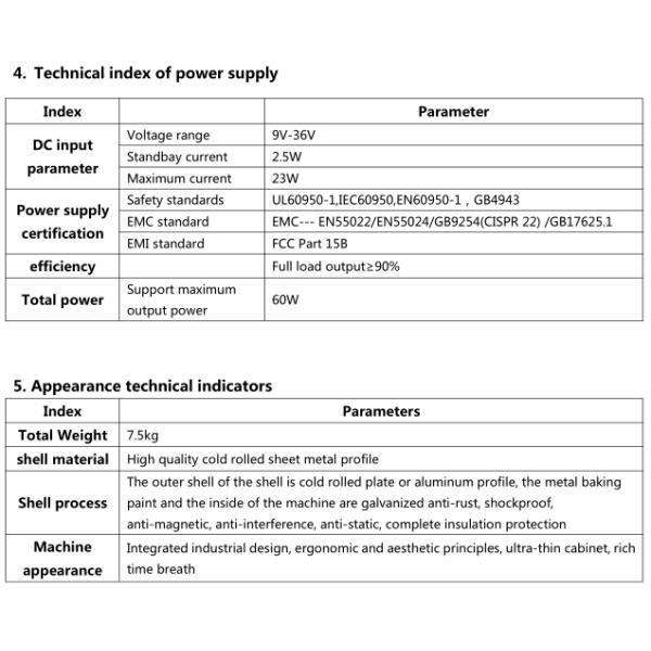21.5 inch Open Frame Touch Monitor 10 Touch Points with IP65 Industry grade