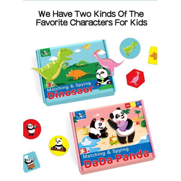 Matching Spying Logical Board Games Fast Visual Recognition Preschool Educational Toys