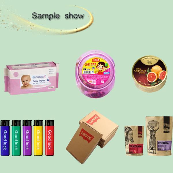 110V 220V Automatic Jar Labeling Machine Applicator For Wine Glass Bottle