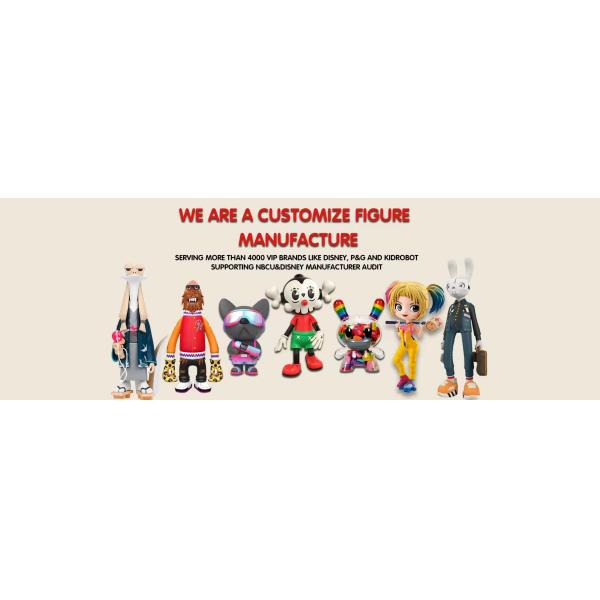 OEM Custom 3D Printed Action Figures Vinyl PVC Toy Art Figurine Customizable Design