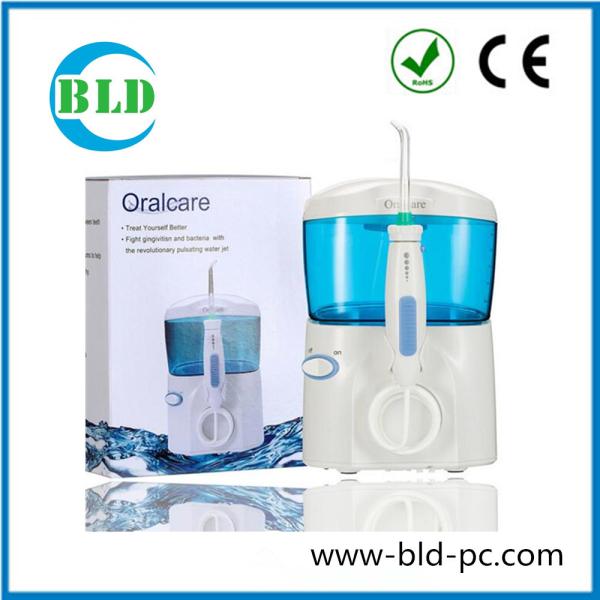 High quality CE,Rohs,FDA Oral irrigator dental flosser for teeth cleaning nosal irrigator with 9 nozzles,120psi