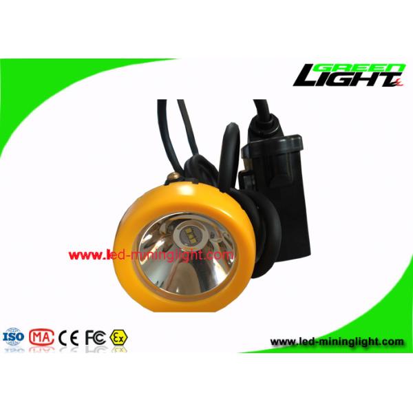 Anti Explosion Rechargeable LED Headlight 10000 Lux With 7.8Ah Battery Capacity