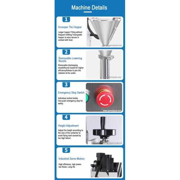 Wholesale Stainless Steel Multi-Function Semi Automatic Coffee Loading Machine Peptide Instant Pepper for Food Packaging