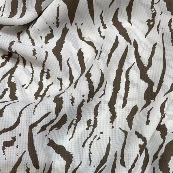 Sustainable 145cm Tie Dye Polyester Fabric Digital Printing Polyester Fabric