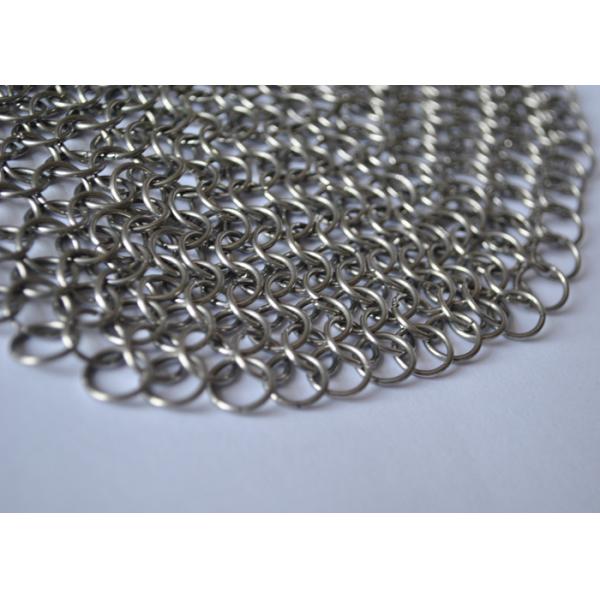 8 Inch 7mm Chain Mail Cleaner For Cast Iron