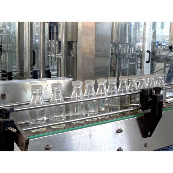 Professional 6000BPH Glass Bottle Filling Machine , One Year Warranty