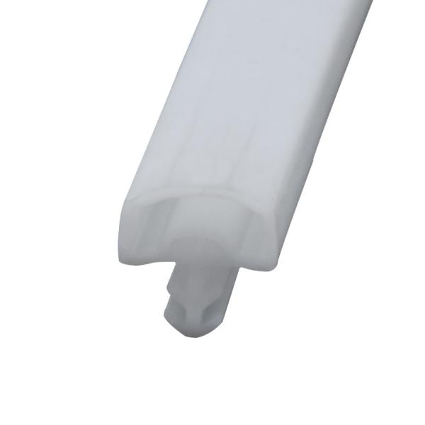 Middle Groove Type TPE Rubber Seal Strip Weatherstipping Double Hole Shape 10*5mm