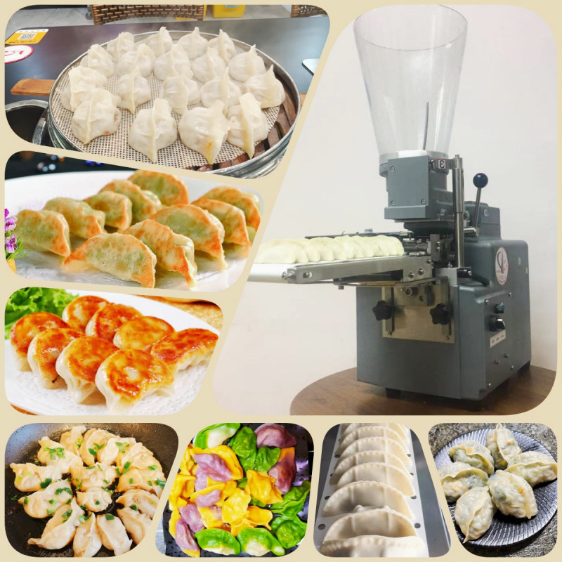 China fried dumpling machine, steam dumpling making machine, gyoza dumpling machine wholesale