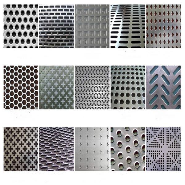 customized cutting alloy sheet stainless steel perforated metal panel