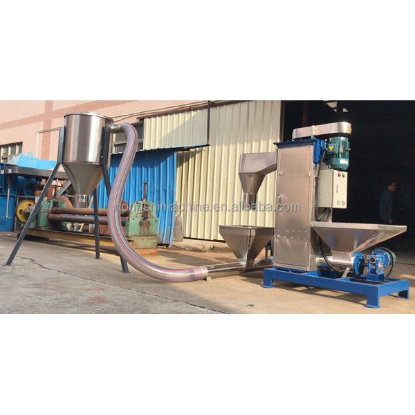 High quality stainless steel vertical plastic dryer machine / PVC flakes centrifugal plastic drying machine