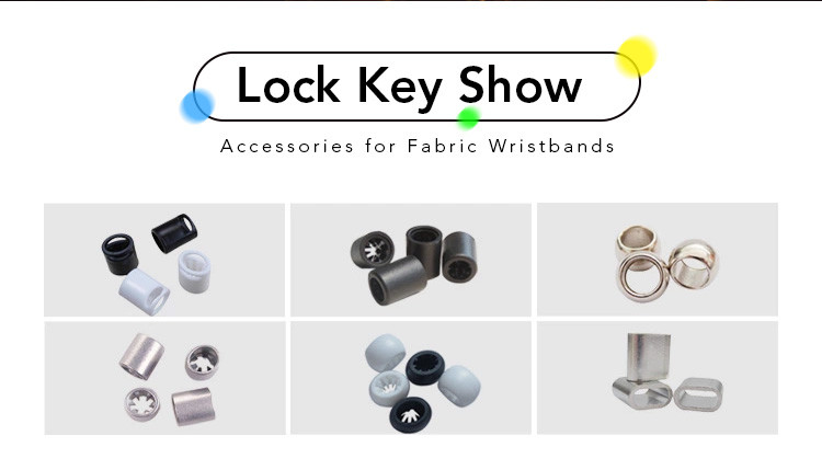 Disposable Smart RFID Chip Wristband Fabric NFC Wristbands For Events And Festival
