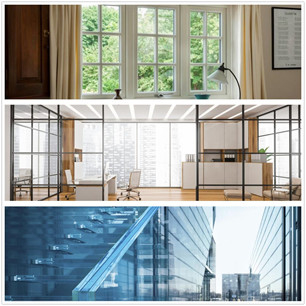 Windows Safety Laminated Glass Shatterproof High Transparency 0.76mm PVB Thickness