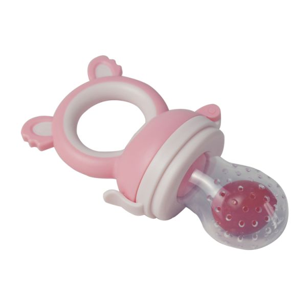 Tapered Type Baby Silicone Products Eco Friendly Infants Fruit Feeder Pacifier