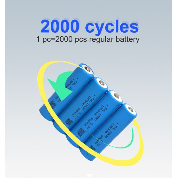 26650 3600mah Lithium Ion Battery Cell For Flashlights