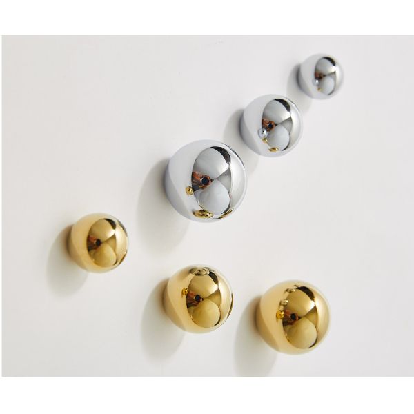 Minimalist Brass Dresser Knob Drawer Handle Kitchen Gold 30mm Drawer Knobs