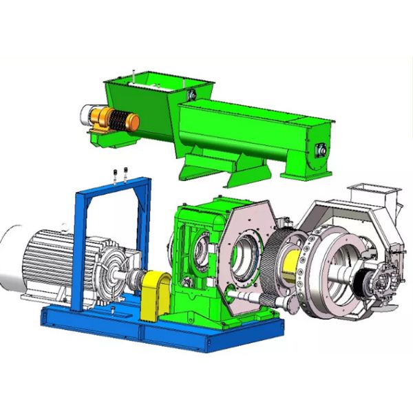 3t/H Ring Die CPM Commercial Wood Pellet Mill Machine 200kw