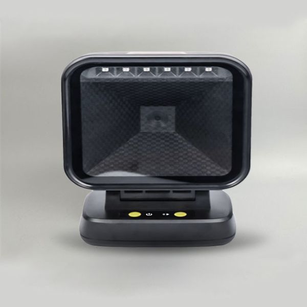 1d 2d Desktop Barcode Scanner 10mil USB Interface CMOS Qr Reader With Beep And LED Indicators