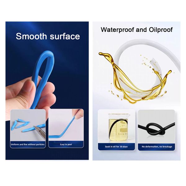 Fast Dry Rtv Silicone Gasket Maker Grey Silicone Adhesive Sealant Waterproof