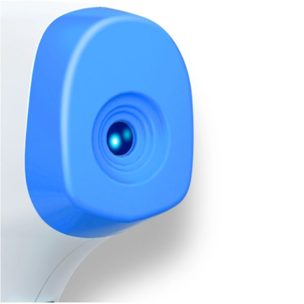 Non Contact Infrared Forehead Thermometer With Triple Color LED Backlight Display