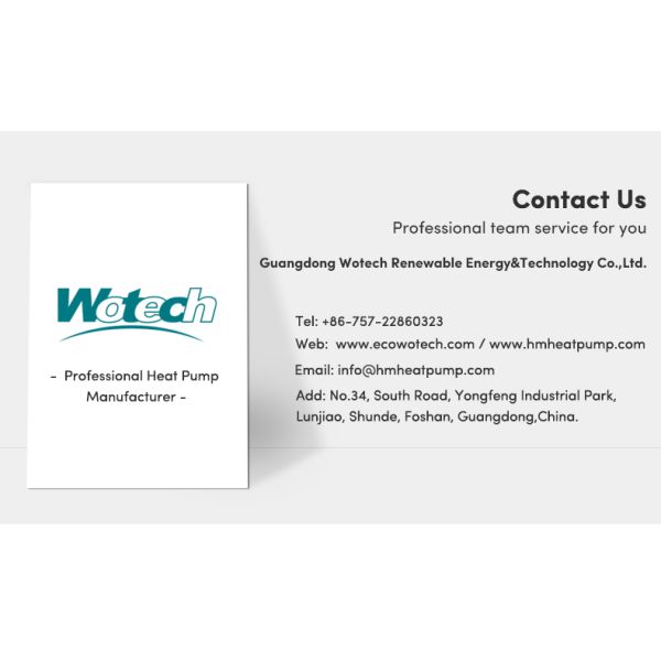 115Kw R32 Swimming Pool Air Source Heat Pump Commercial Wotech Metal Housing For Hotels