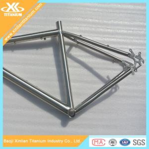 China High Quality Gr9 Titanium Bicycle Frame For BMX Bikes wholesale