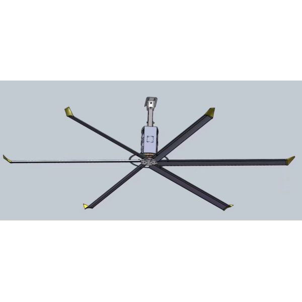 Power Big Hvls Large Industrial Ceiling Fan Air Cooling Ventilation Giant Size