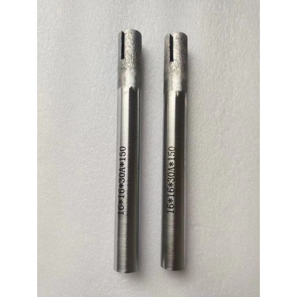 Diamond sintered stone carving tools for hard granite carving end mill ball nose and conical type