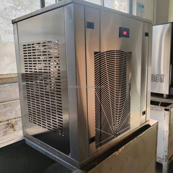 ICN-1000 Commercial Ice Maker Making Machine Home Business Block Ice Machine Automatic Nugget Ice Machine
