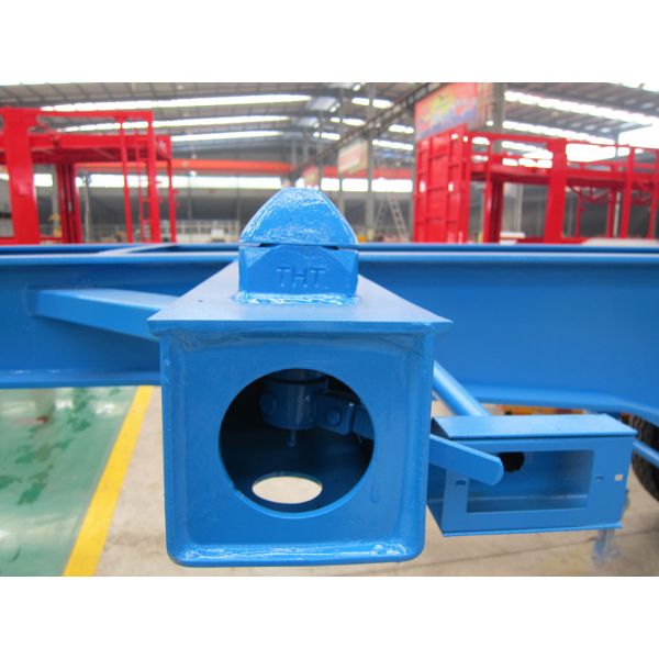Steel 20FT 40FT Container Long Lifetime Chassis Skeleton Semi Trailer with Container Lock
