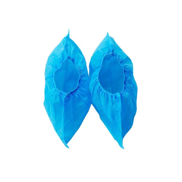 medical surgical disposable products shoe cover waterproof non-skid shoe cover blue color