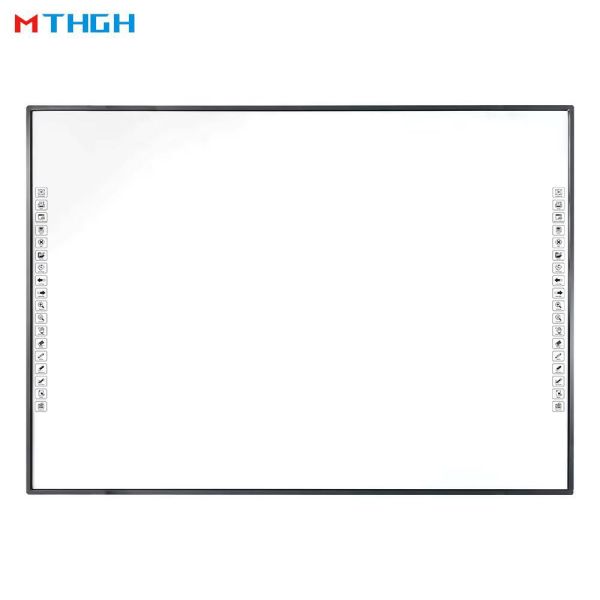 96 Inch Capacitive Touch Interactive Whiteboard 3840X2160 Resolution 180 Points/Second Cursor Speed