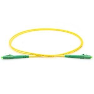 LC / APC - LC / APC Sc Lc Patch Cord , SM 3.0 / 2.0mm Fiber Pigtails Patch Cords