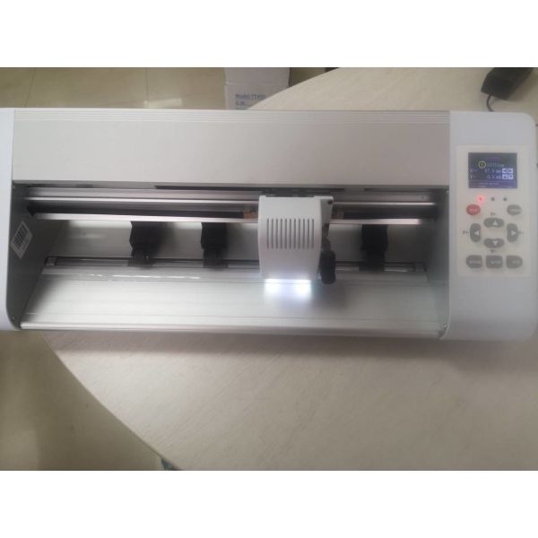 Portable Green Endcap Cast Iron Mini Cutting Plotter Mini-CCD450 345mm Width