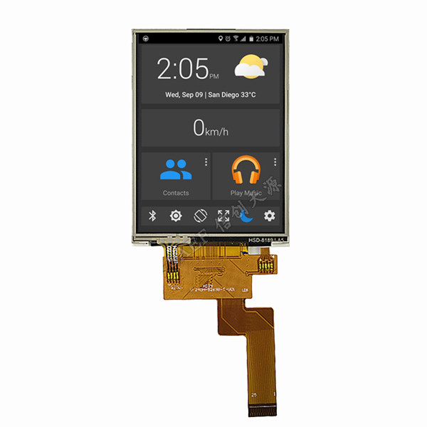2.4-Inch High Brightness 800nits IPS TFT Display 240x320 Dot Matrix Module