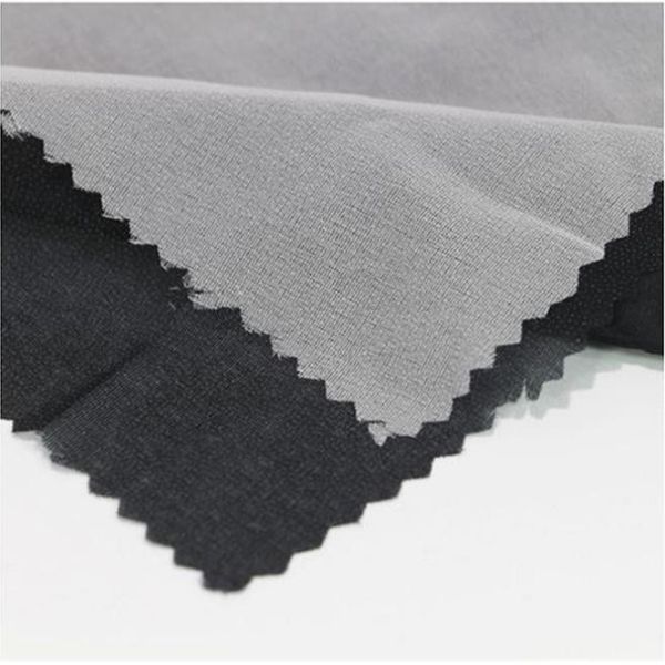 100% Cotton Fusible Woven Collar Fusing Interlining GAOXIN Embroidered for Men's Wear