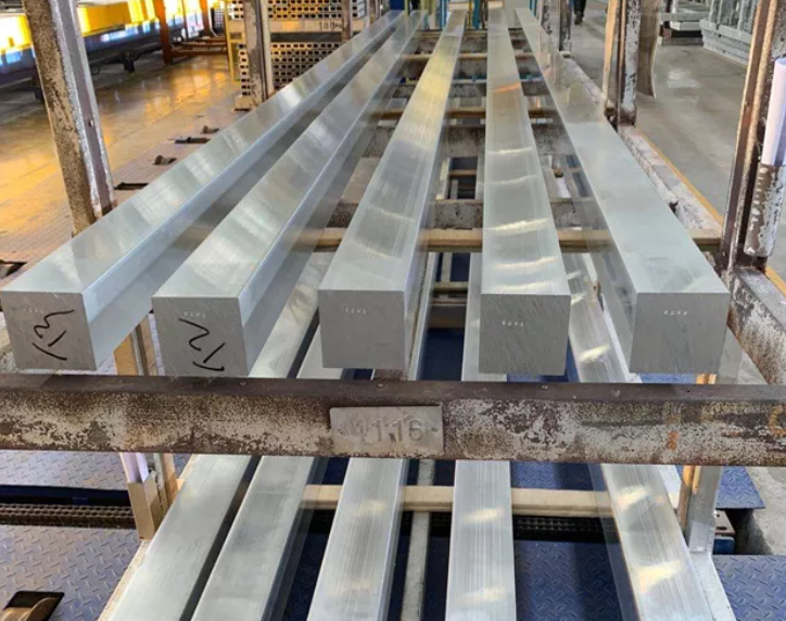 Extruded 6061 Aluminum Rectangular Bar Bending Service For Construction