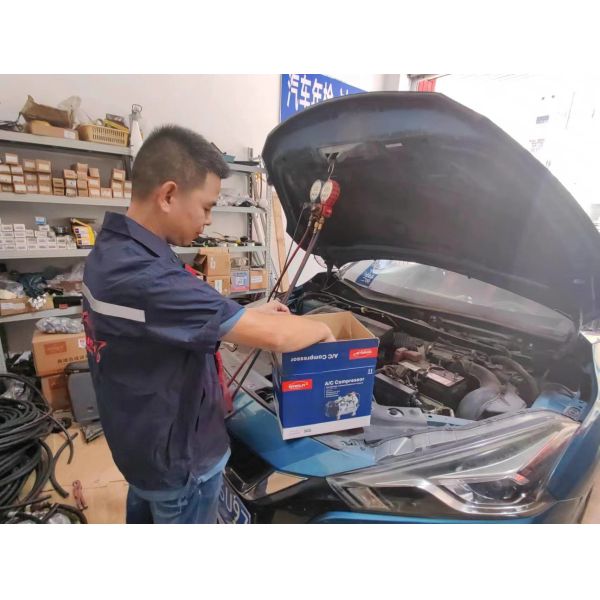 93741205 Car AC Compressor For Chevrolet Spark M200 For Daewoo Matiz WXCV065A