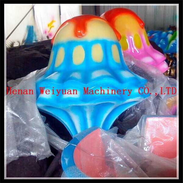 Amusement park portable mini happy jellyfish rides