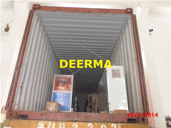 80kw / 60kw Power Plastic / Pvc Pipe Production Line Machines for Customer Requirements 26m*2m*2m