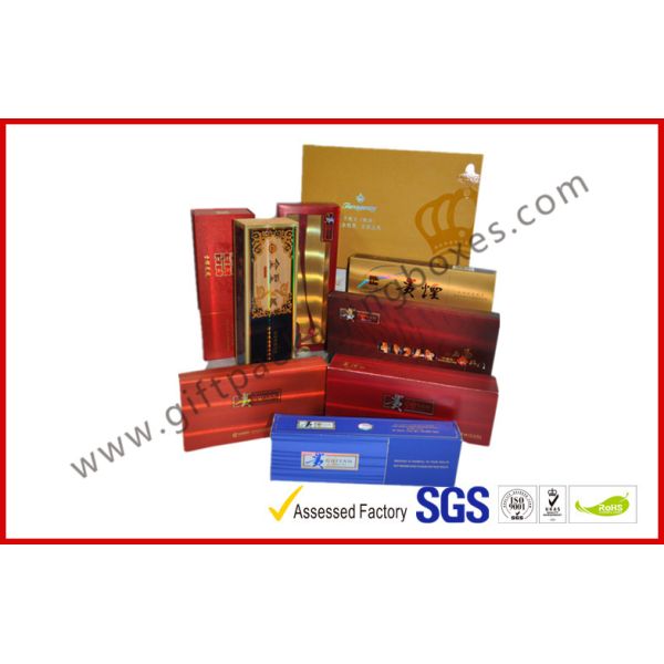 Elegant Colorful Printed E Cigarette / Cigar Gift Box , Custom Rigid Board Tobacco Gift Packages